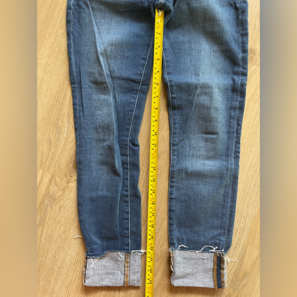 Frame Denim Women's ‘Le High Skinny’ Cropped Blue Jeans Size 25 - Picture 8 of 10
